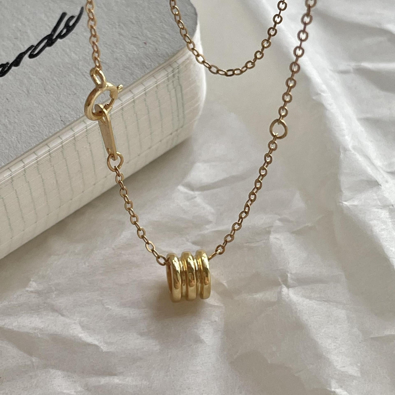Women Simple Lucky Beads 925 Sterling Silver Necklace - KIAHMILLA